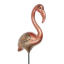Фигурка на стержне Фламинго 15х5х60см, пластик,металл 153-206